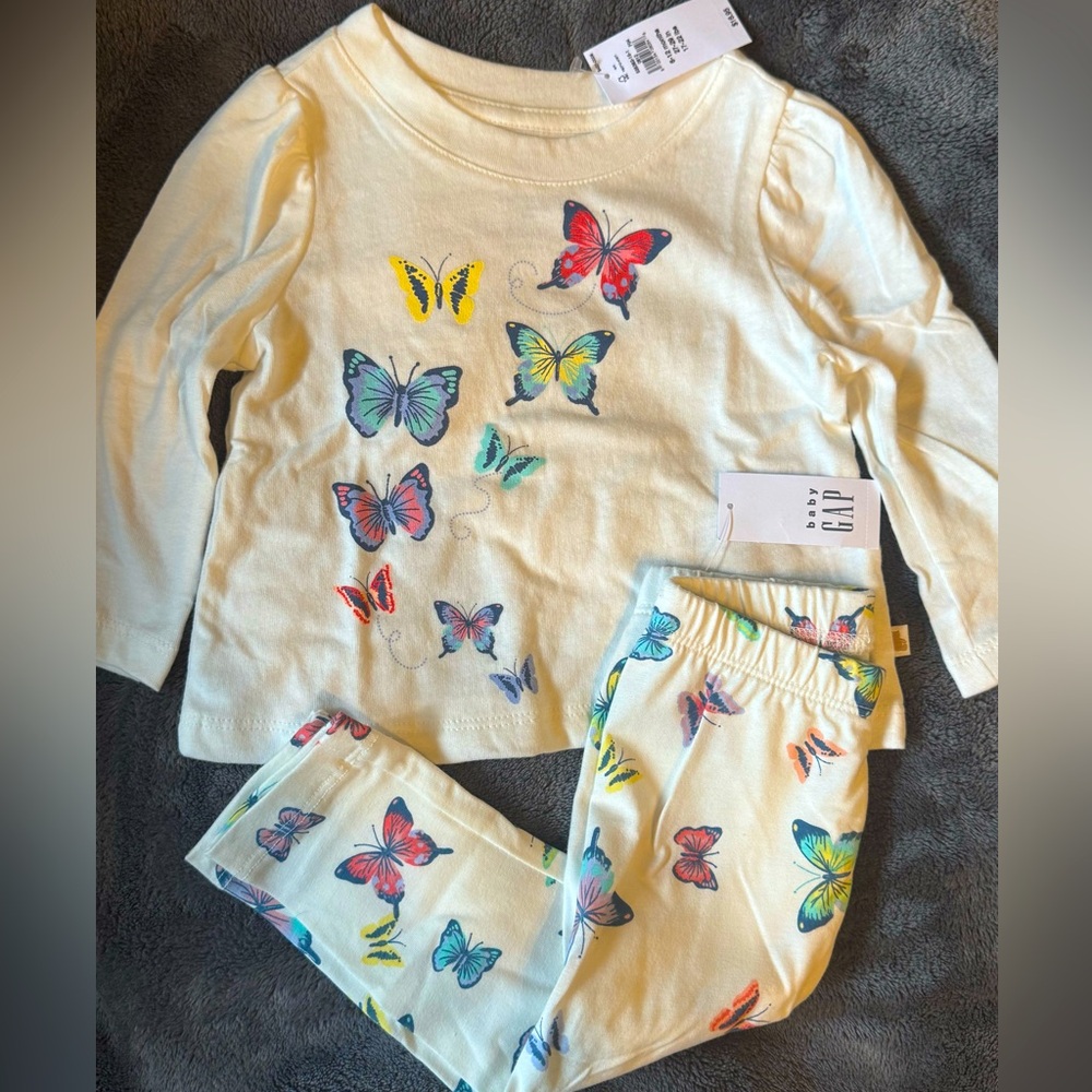 GAP Butterfly Print baby set